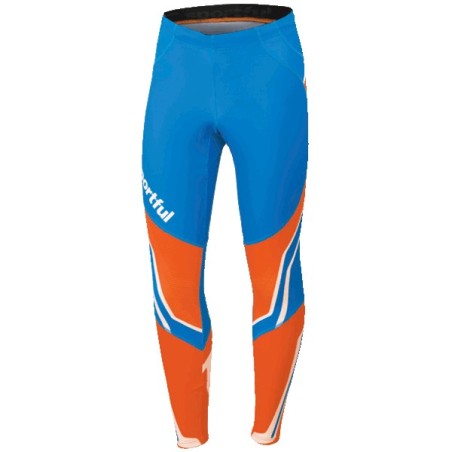 Sportful Worldloppet 4 Race broek elektrische blauw-orange